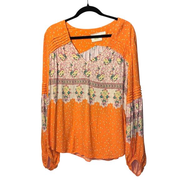 Maeve by Anthropologie Ceresco peasant top, size large - Picture 2 of 8